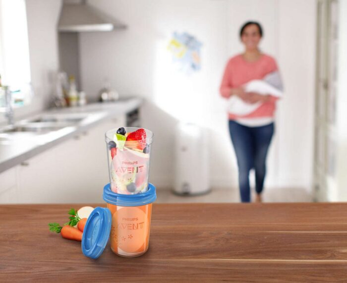 ظروف ذخیره غذای کودک ۲ عددی فیلیپس اونت PHILIPS AVENT - بدون جعبه - Image 2