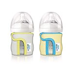 محافظ شیشه شیر نچرال پیرکس ۱۲۰ میلی‌لیتر فیلیپس اونت PHILIPS AVENT مدل SCF675/01