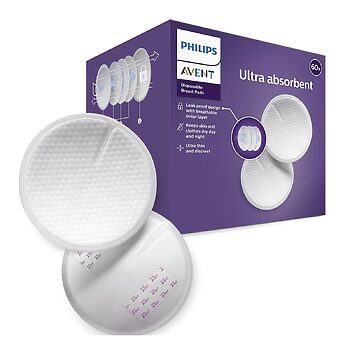 پد سینه یکبار مصرف ۶۰ عددی فیلیپس اونت PHILIPS AVENT