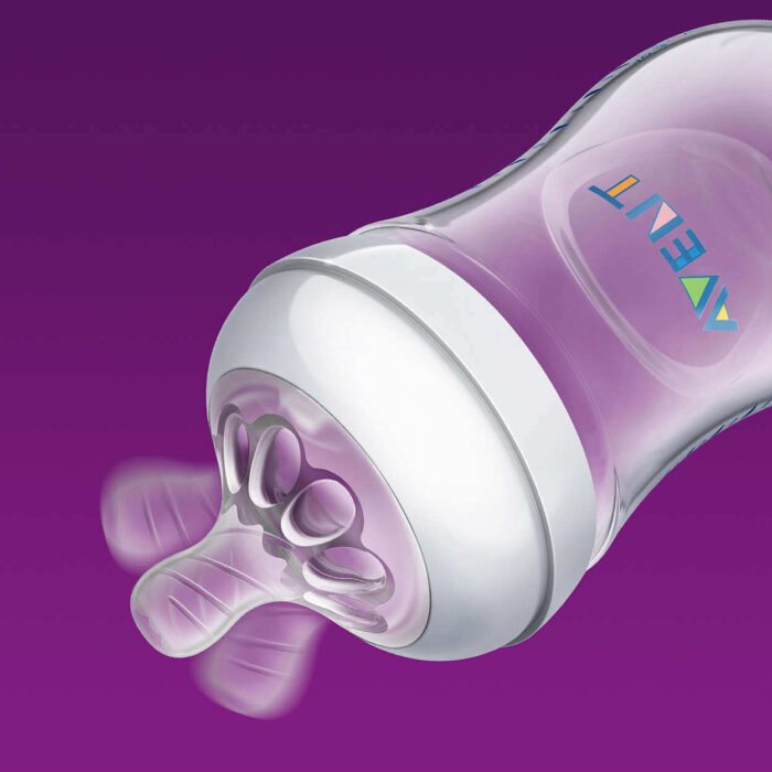 شیشه شیر نچرال ۲۶۰ میلی‌لیتر سه تایی فیلیپس اونت PHILIPS AVENT سری UltraSoft - Image 7