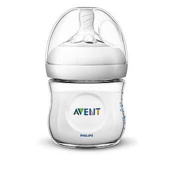 شیشه شیر نچرال ۱۲۵ میلی‌لیتر فیلیپس اونت PHILIPS AVENT سری UltraSoft
