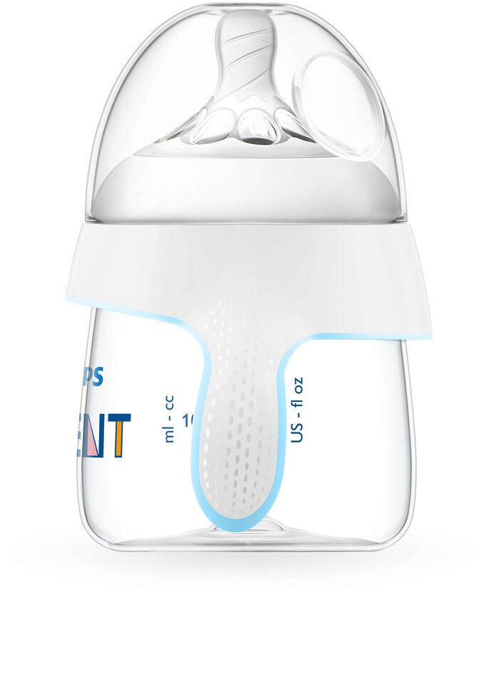 شیشه شیر دسته‌دار نچرال ۱۵۰ میلی‌لیتر فیلیپس اونت PHILIPS AVENT سری UltraSoft - Image 3