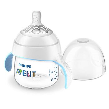 شیشه شیر دسته‌دار نچرال ۱۵۰ میلی‌لیتر فیلیپس اونت PHILIPS AVENT سری UltraSoft