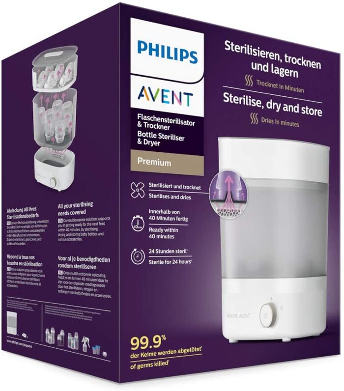 دستگاه استریل‌کننده با بخار پیشرفته فیلیپس اونت PHILIPS AVENT مدل SCF291/01 - Image 15