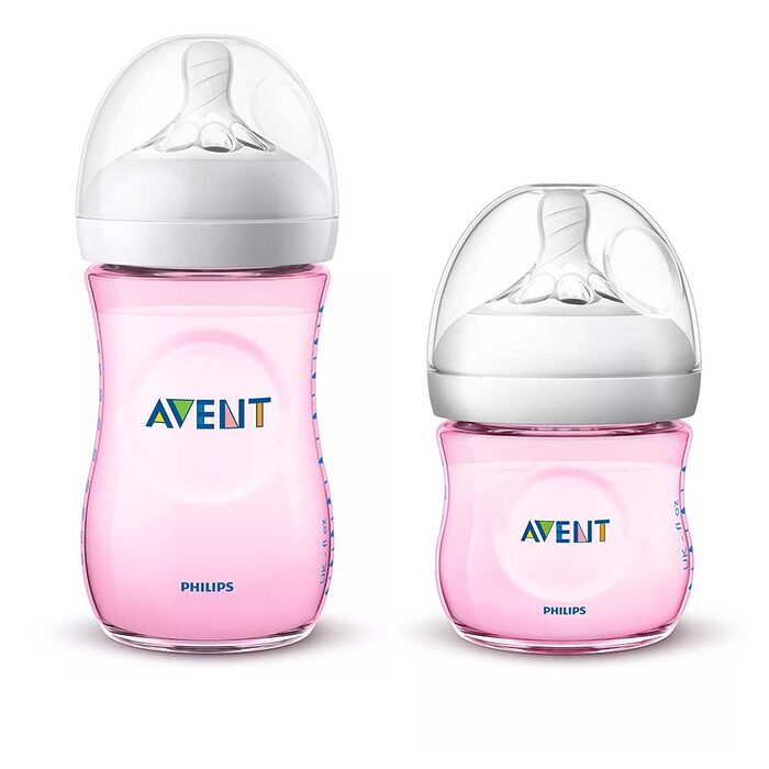ست شیشه شیر نچرال ۱۲۵ و ۲۶۰ میلی لیتر فیلیپس اونت PHILIPS AVENT سری UltraSoft - بدون جعبه - Image 3