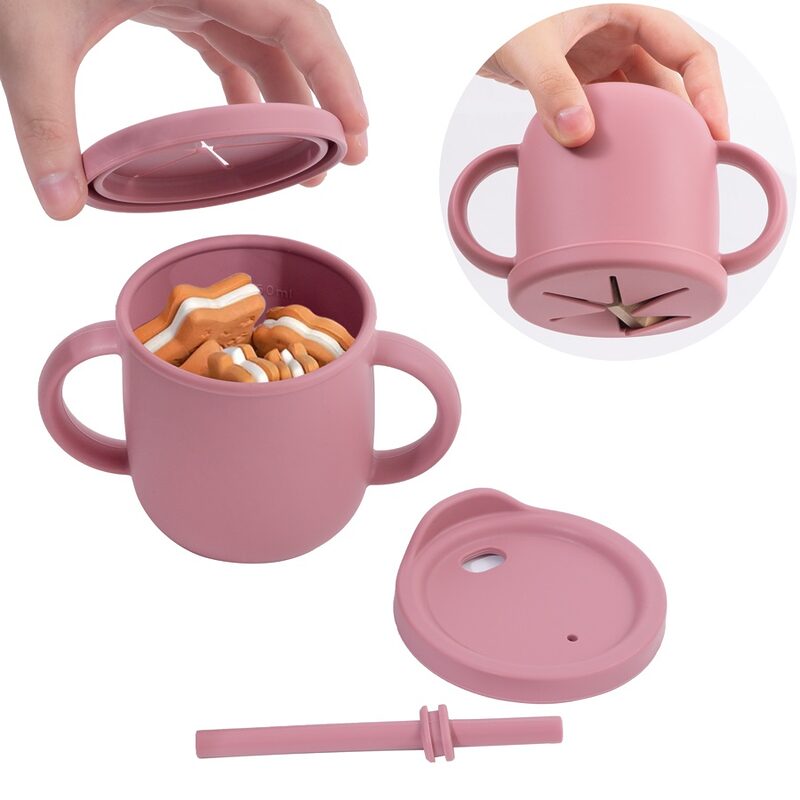 لیوان و تنقلات خوری سیلیکونی مدل استارباکس