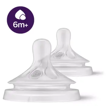 سرشیشه نچرال جریان غلیظ فیلیپس اونت PHILIPS AVENT سری Response - بسته ۲ عددی