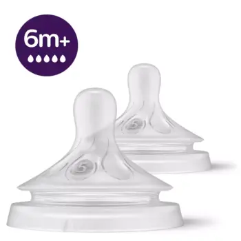 سرشیشه نچرال جریان ۵ فیلیپس اونت PHILIPS AVENT سری Response - بسته ۲ عددی