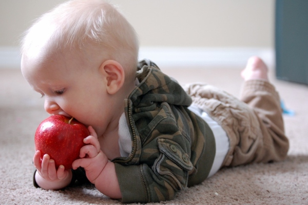 خواص سیب برای نوزاد