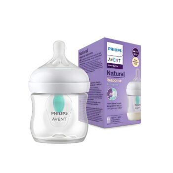 شیشه شیر نچرال ۱۲۵ میلی لیتر با سوپاپ AirFree فیلیپس اونت PHILIPS AVENT سری Response
