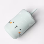 لیوان آموزشی سیلیکونی کودک چندکاره مدل AST720 برند Vira سبز