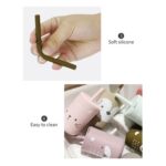 لیوان آموزشی سیلیکونی کودک چندکاره مدل AST765-3