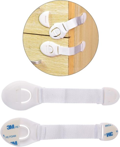 قفل کابینت کودک مدل پارچه ای