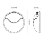 صدف سینه سیلیکونی جمع کننده شیر مادر دوتایی AST157/02-05