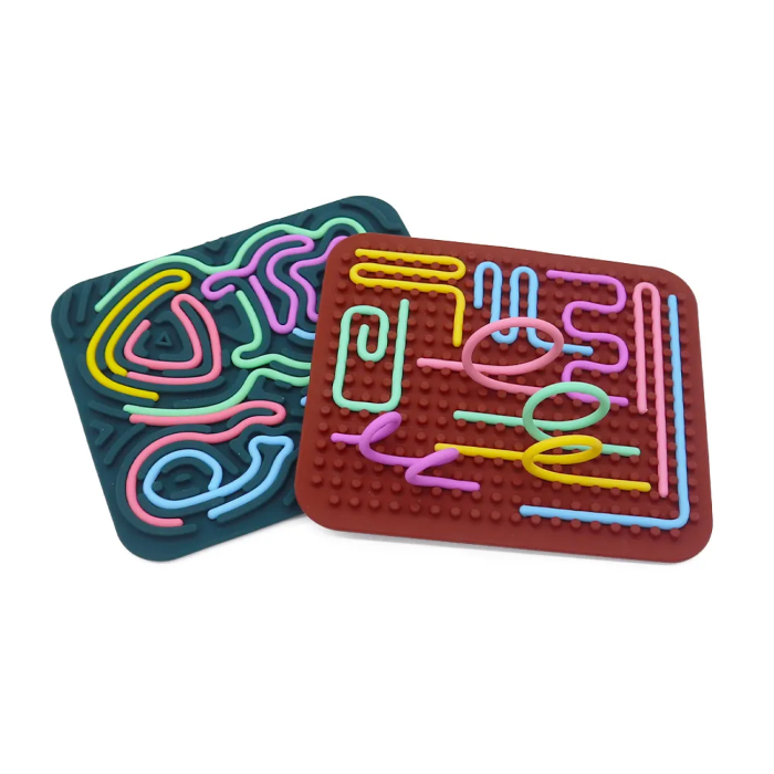 board-Cover-SQ1500-pixel برد حسی آرامشبخش سیلیکونی دوطرفه کودک (اسباببازی ضد استرس)