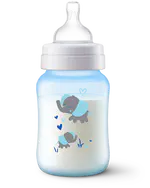 شیشه شیر کلاسیک ۲۶۰ میلی‌لیتر فیلیپس اونت PHILIPS AVENT سری AntiColic - طرح فیل - Image 5