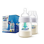 شیشه شیر کلاسیک ۱۲۵ میلی‌لیتر دوتایی با سوپاپ AirFree فیلیپس اونت سری AntiColic