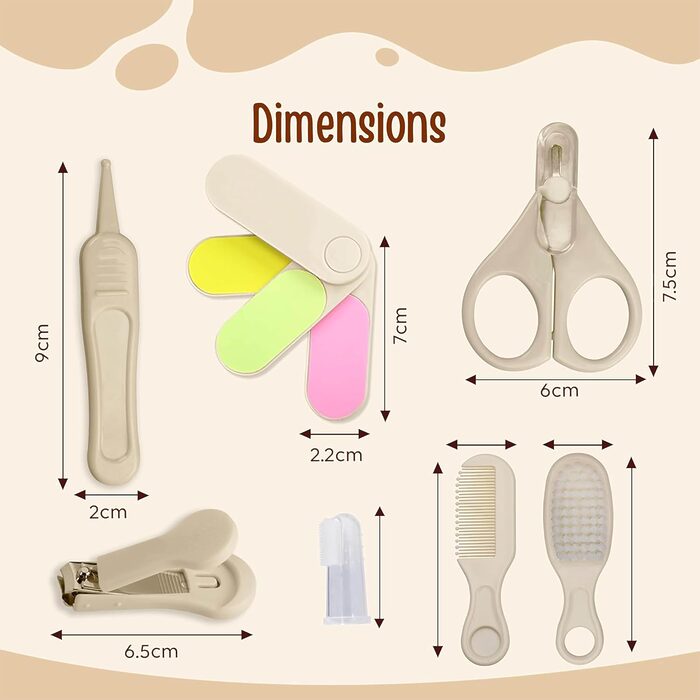 ست بهداشتی مراقبت نوزاد ۷ تکه Kokibebe مدل JR-6072 - Image 6
