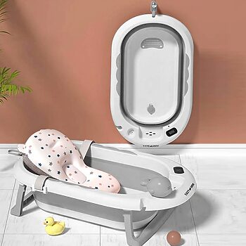 وان حمام کودک جمع‌شو پایه‌دار Ocean Bathtub مدل AST590