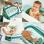 کاربردهای مختلف وان حمام کودک Ocean Bathtub مدل AST590 شامل حمل آسان، شستشو و کف ضدلغزش